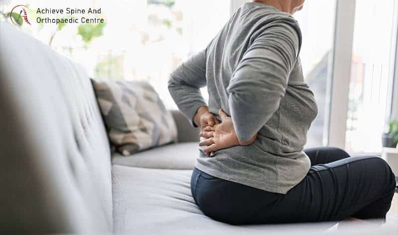 Older adults experiencing spine pain