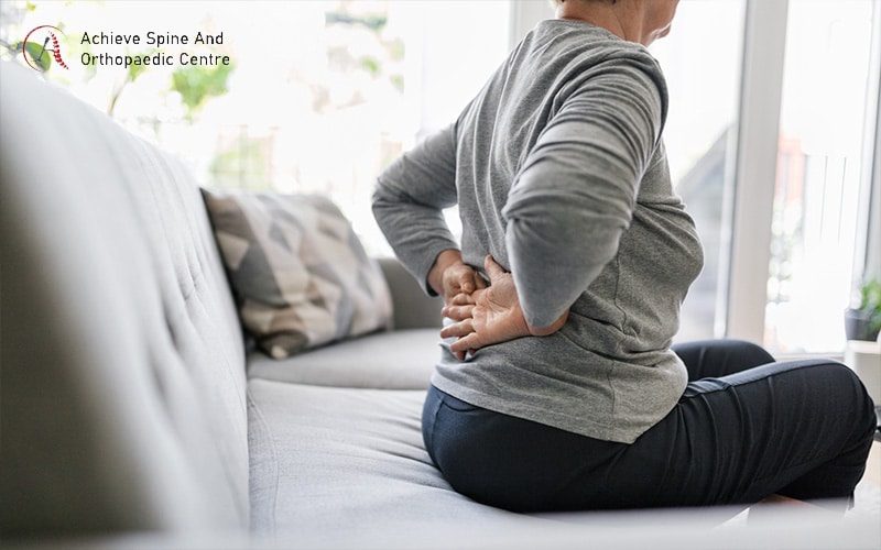 Older adults experiencing spine pain