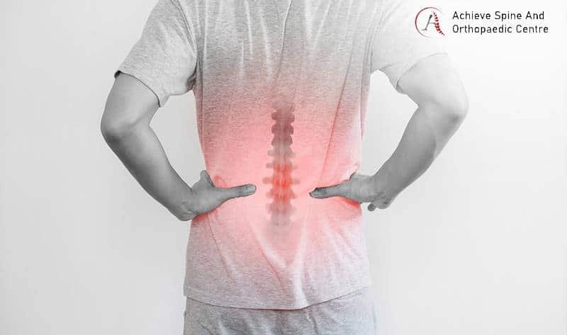 radiating back pain